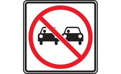 Lane Control Traffic Sign
