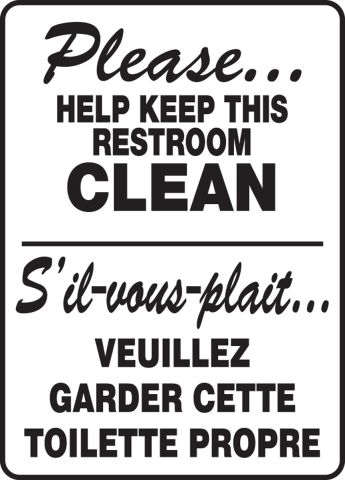 Clean The Bathroom In French