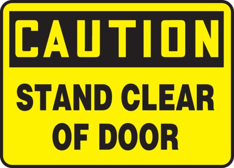 Warning Caution Business House Door Wall Signs Plastic Large A4 Size Waterproof 