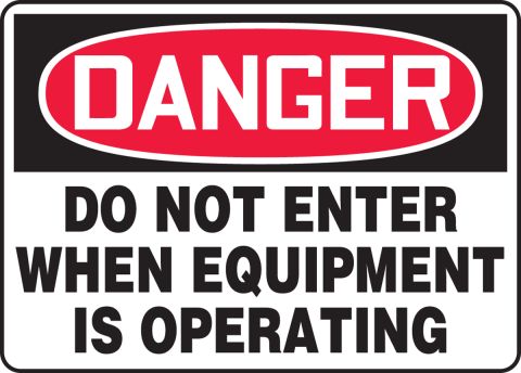 Do Not Switch On Plastic Sign Or Sticker Choice Of Sizes Machine Safety Hazard 