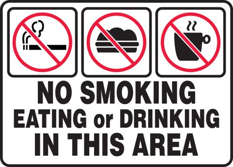Rigid Plastic Black on Orange Legend WARNING OR DRINKING IN THIS AREA Legend WARNING 10 Length x 7 Height NMC W80R OSHA Sign NO SMOKING NO SMOKING OR DRINKING IN THIS AREA 10 Length x 7 Height NMCW80R EATING Rigid Plastic Black on Orange Legend WARNING OR DRINKING IN THIS AREA Legend WARNING 10 Length x 7 Height NMC W80R OSHA Sign NO SMOKING NO SMOKING OR DRINKING IN THIS AREA 10 Length x 7 Height NMCW80R EATING