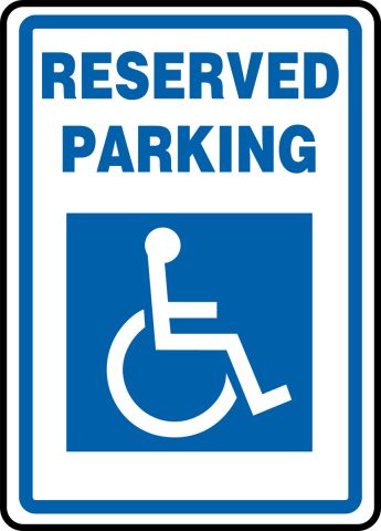 DISABLED ACCESS REQUIRED metal SIGN disability NOTICE NO PARKING CUSTOMISED 