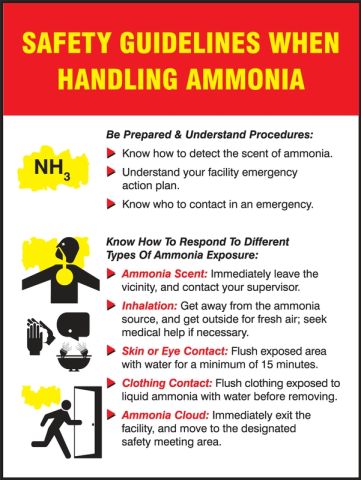 First aid for ammonia exposure, 2019-11-24