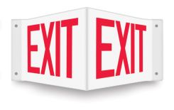 Projection™ Safety Sign: Exit