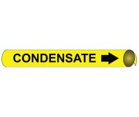CONDENSATE PRECOILED/STRAP-ON PIPE MARKER