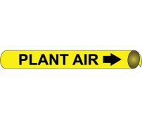 PLANT AIR PRECOILED/STRAP-ON PIPE MARKER