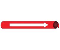 DIRECTION ARROW PRECOILED/STRAP-ON PIPE MARKER