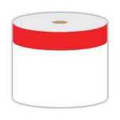 Thermal Transfer Printer Media: Colored Header Vinyl labels