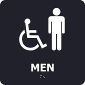 MEN/HANDICAPPED ACCESSIBLE