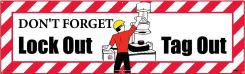 Custom Safety Tag: Fluorescent RV-Plastic Flag Tags