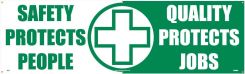 SAFETY PROTECTS PEOPLE BANNER