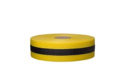 BLACK/YELLOW WEBBED BARRIER TAPE