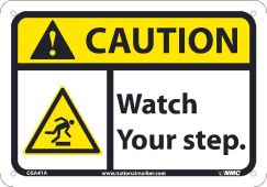 CAUTION, WATCH YOUR STEP