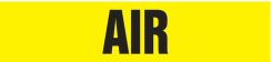 French Pipe Marker: Air