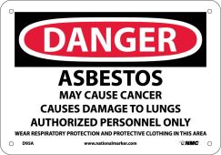 DANGER ASBESTOS SIGN