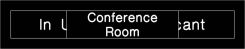 CONFERENCE ROOM VACANT ENGRAVED OFFICE OCCUPANCY SIGN