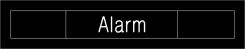 ALARM ON OFF ENGRAVED OFFICE OCCUPANCY SIGN