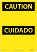 CAUTION SIGN - BILINGUAL