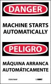 MACHINE STARTS AUTOMATICAL..