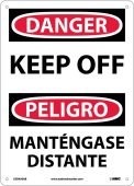 DANGER KEEP OFF - BILINGUAL SIGN