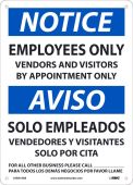 NOTICE EMPLOYEES ONLY BILINGUAL