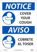 NOTICE COVER YOUR COUGH, ENG/ESP