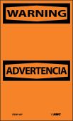 WARNING BLANK HEADER LABEL