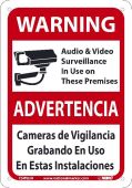 AUDIO & VIDEO SURVILLANCE IN USE ON THESE PREMISES