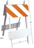 Steel/Plastic Barricades