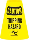 Caution Cone Cuff™ Sleeve: Tripping Hazard