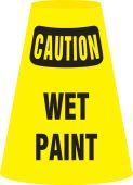 Cone Cuff™ Sleeves: Caution - Wet Paint