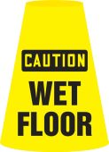 Cone Cuff™ Sleeve: Caution Wet Floor