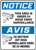 BILINGUAL SAFETY SIGN - FRENCH