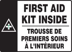 BILINGUAL FRENCH SIGN – FIRST AID