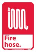 FIRE HOSE SIGN