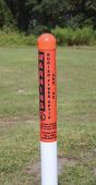 Custom Domed Utility Post Marker Kit