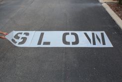 Individual Number and Letter Stencils