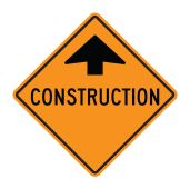 Temporary Condition Sign: Construction