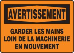 BILINGUAL FRENCH SIGN – EQUIPEMENT