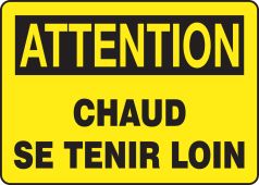 BILINGUAL FRENCH SIGN – EQUIPMENT