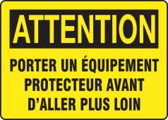 FRENCH SIGN - PPE