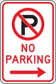 NO PARKING SIGNS