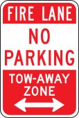 NO PARKING SIGNS