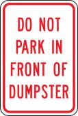 NO PARKING SIGNS