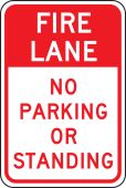 NO PARKING SIGNS