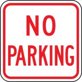 NO PARKING SIGNS