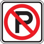 NO PARKING SIGNS