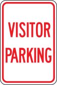 Traffic Sign: Visitor Parking