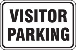 Traffic Sign: Visitor Parking