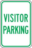 Traffic Sign: Visitor Parking